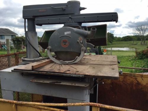 Delta 50-c radial arm saw 14&#034;, 3 ph, 3 hp for sale
