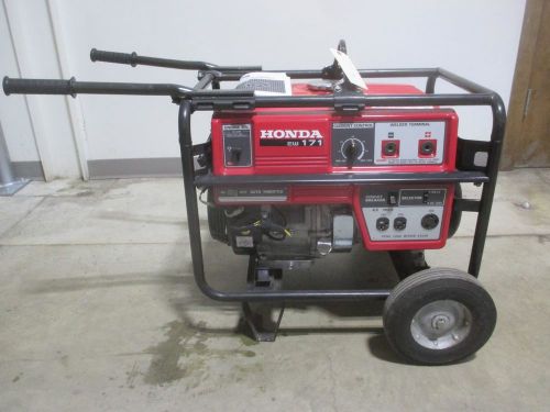Used HONDA EW171 4,000 Watt Portable Welder/Generator # Z2885  GFK TOOLS