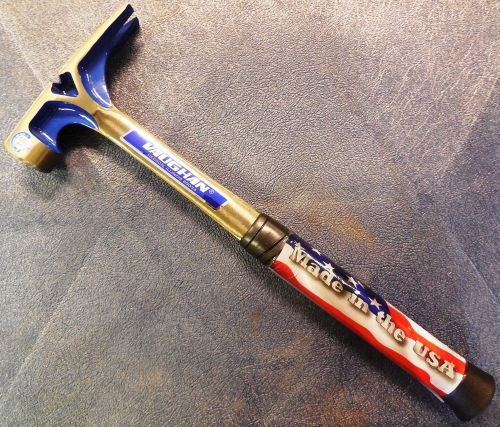 VAUGHAN V5S 19oz. All-Steel Smooth Face Framing Hammer, 19&#034; Handle, NEW, USA