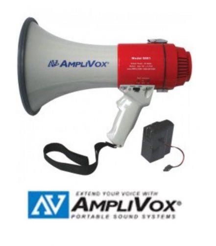 Amplivox 15-Watt Handheld Rechargeable Megaphone PA Speaker Mic Amplifier Pack