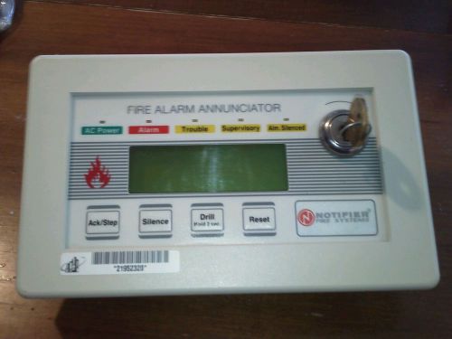 Notifier fdu-80 fire alarm annunciator for sale