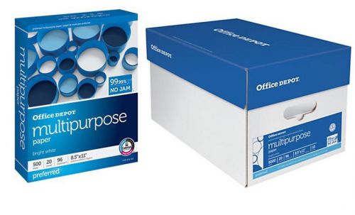 Office Depot® Brand Multipurpose Paper 8 1/2 &#034; X 11&#034;, 500 Sheets Per Ream
