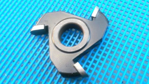 Shaper cutter 3/4&#034; bore molder carbide tipped 3/16&#034; convex radius, 3/8&#034; Width