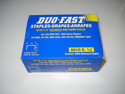 (2598.) duo-fast staples for 5000 series stapler 5/16&#034; l for sale
