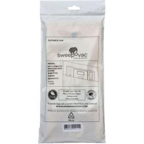 5pk replacement bags svb1500 for sale