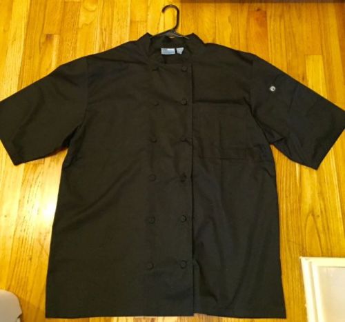 Chef Works Montreal Cool Event Basic Chef Coat *NEW WITHOUT TAGS* XL FREE SHIP!