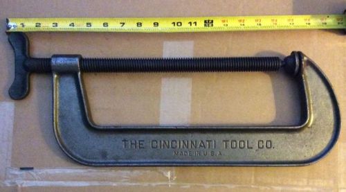 Cincinnati Tool Co. 12&#034; C-Clamp No. 540-12 Excellent Condition