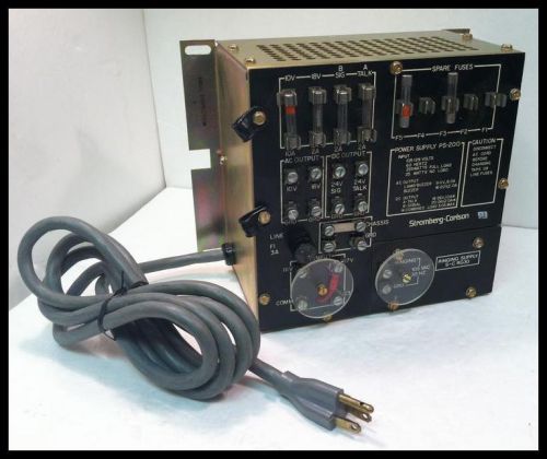 Vintage Stromberg-Carlson Power Supply PS-200 &amp; S-C RG30 Ringing Supply
