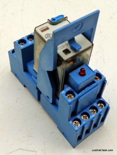 Finder 55.34 AC Distributor Power Relay With 94.84.1 Base