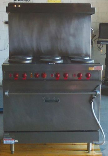 Vulcan-hart e36l electric range - untested for sale