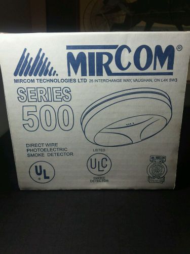 Mircom 500 series Direct Wire Photoelectric Smoke Detector MIR-526TU