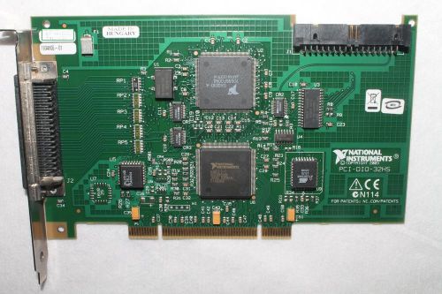 National Instruments PCI-DIO-32HS high speed digital card1834080E-01Used/Tested