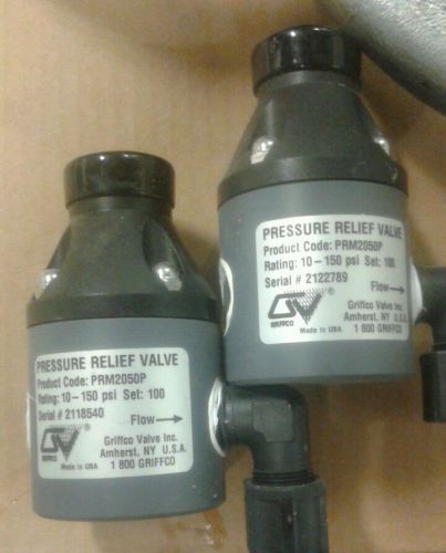 Pressure relief valve griffco prm 2050p
