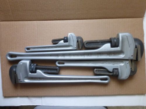 Ridgid Pipe Wrenches #824, 818, 814 and 810