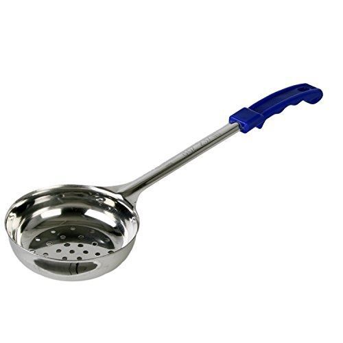 Excellante Portion Controllers Cooking Spoon, 1 Piece Mold, 8 oz, Blue Handle