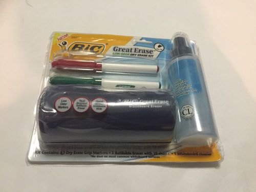 BIC Low odor  Dry erase kit