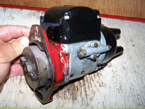 Old Early IHC H4 INTERNATIONAL HARVESTER Tractor Magneto Hit Miss Gas Engine WOW