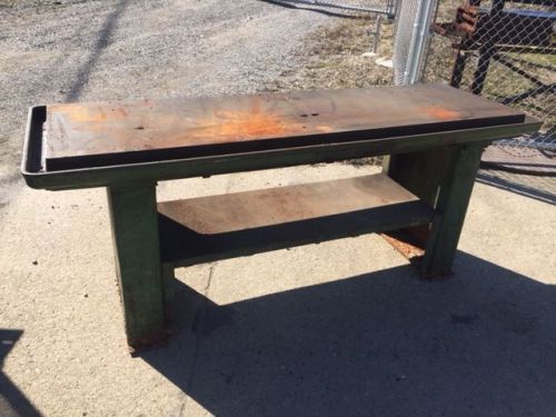 CAST IRON OIL GROOVED DRILL TABLE (29338)