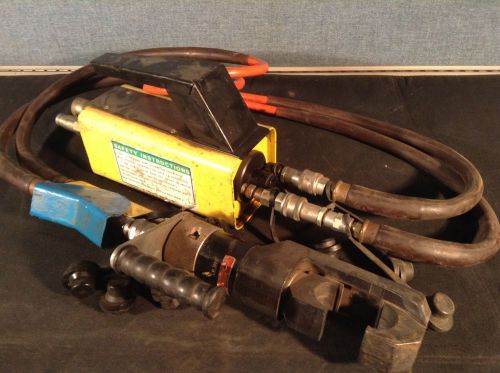 Fairmont hydraulics hydraulic control valve, intensifier booster, &amp; crimper head for sale