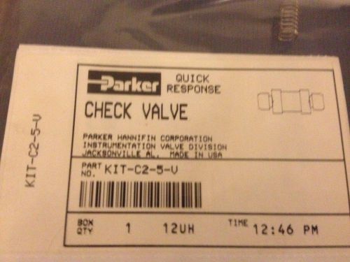 Parker Check Vlave Kit-C2-5-V