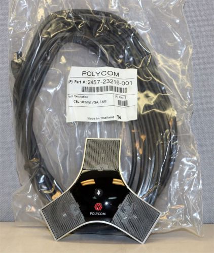 Polycom 2201-23313-003 HDX Table Microphone Array New