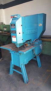 Unipunch prt 40 ton hydraulic punch press / hole punching- gaging machine for sale