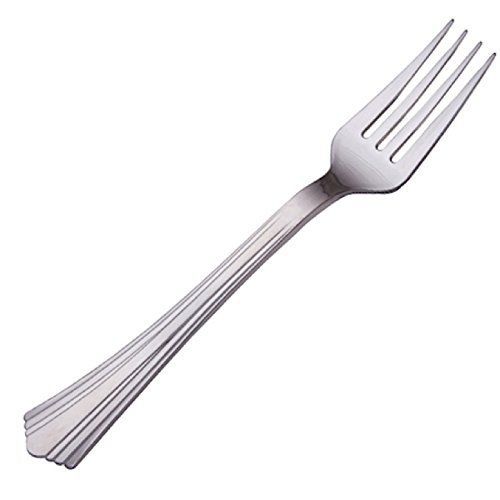 WNA 80 Count Reflections Forks, 7&#034;, Silver