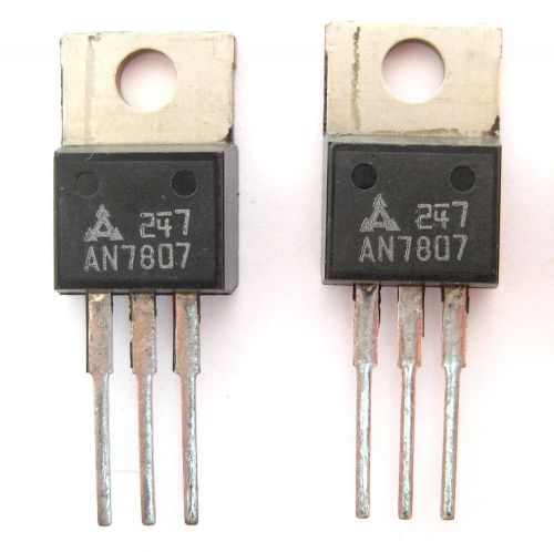 7807 Voltage Regulators 7-Volt 1-Amp TO-220: Hard to Find Type: 2/Lot