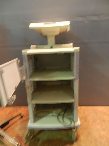 Olympus WM-60 Mobile Work Station Endo Cart with Flat Panel Device Holder