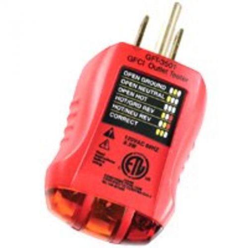Tester Out 110-125Vac Etl Lstd GB-GARDNER BENDER Voltage Testers GFI-3501