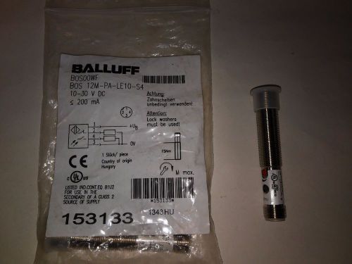 BALLUFF photoelectric sensor BOS12M-PA-LE10-S4, NEW!