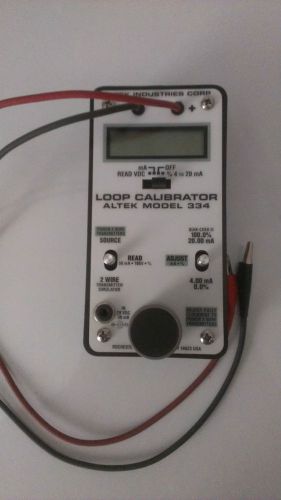 Altek 334 4-20mA Loop Calibrator &#034;Excellent condition, TESTED&#034;