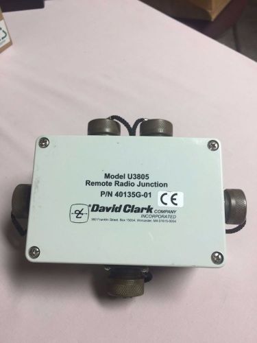 DAVID CLARK REMOTE RADIO JUNCTION MODULE  U3805