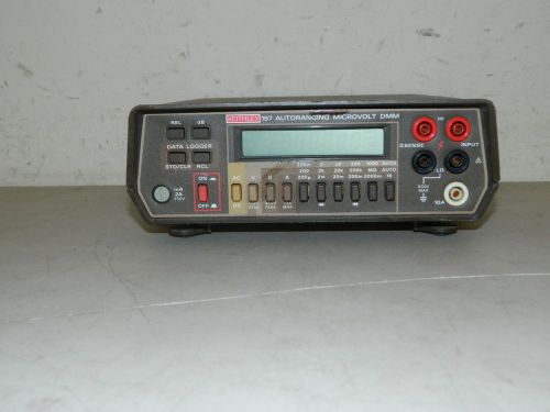 Keithley 197 Autoranging Microvolt DMM Digital Multimeter -UNTESTED, SELL AS IS*