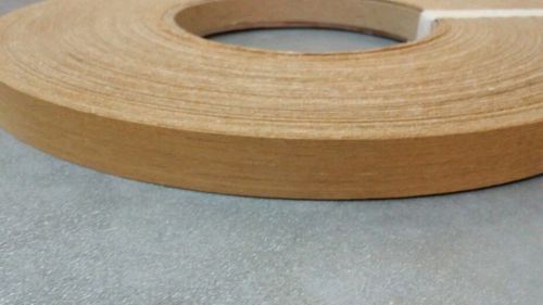 Teak pre-glued 7/8&#034;x20&#039; Wood edgebanding  preglued with hot melt adhesive