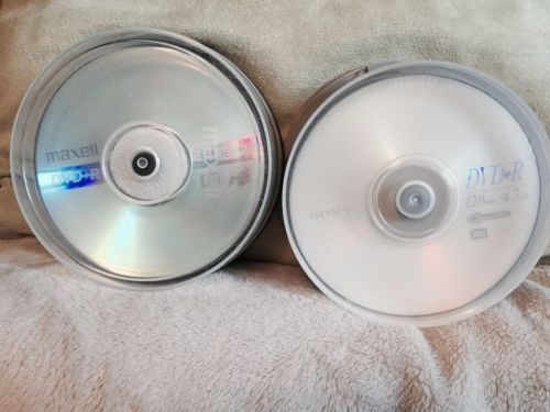 40 DVD+R Blank Discs