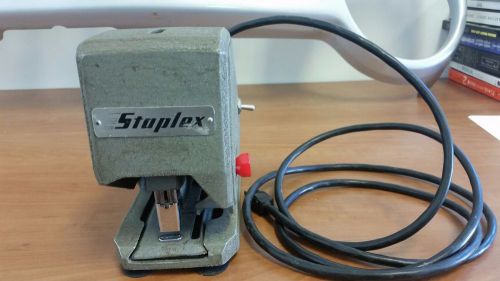 Vintage Staplex SJM-1 Electric Desk Stapler Industrial / Heavy Duty