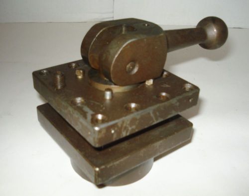 4-WAY Position 3-1/2&#034; Square Indexing Turret Lathe Tool Post ToolPost