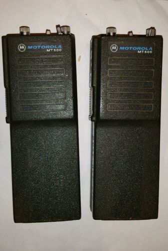 To Motorola mt500 walkies