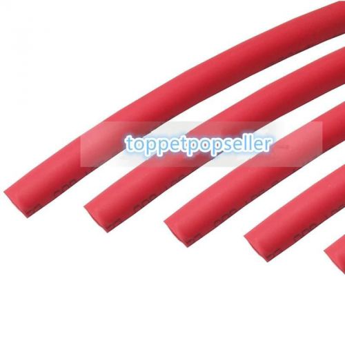 Dia.1-25mm 2:1 Red Heat Shrinkable Tube Shrink Tubing Wire Sleeve 20 Kinds