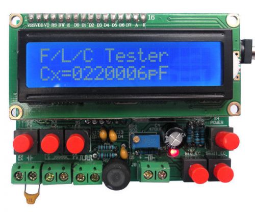 DIY Kit LED Capacitance  Frequency Inductance Tester Meter / 51 microcontroller