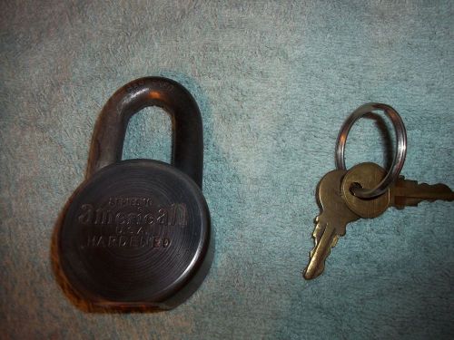 American lock series 10  w/2 keys for sale