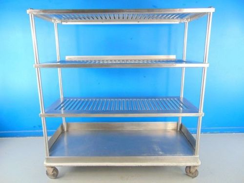 STAINLESS NFS WALKIN FREEZER CART 4 Shelf