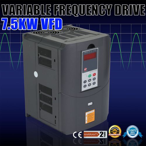 10hp 7.5kw vfd drive inverter calculous pid perfect motor low output vsd for sale