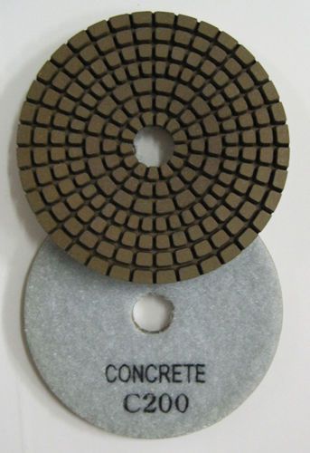 ZERED 5&#034; Diamond Concrete Resin Polishing Pads Grit 200