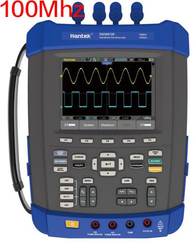 DSO8102E 100MHz Hantek  6 in1  Oscilloscope DMM Spectrum Analyzer Wave Generator