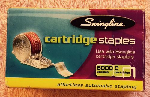 SWINGLINE #50050 CARTRIDGE STAPLES 5000 COUNT C CARTRIDGE NEW IN BOX