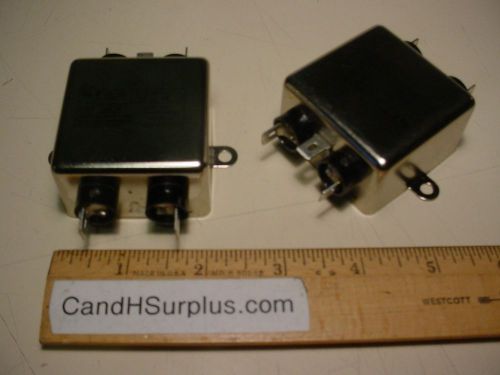 Qualtek Electronics corp. #851-20/010   EMI Filter 20 amps Lot of 4 pcs