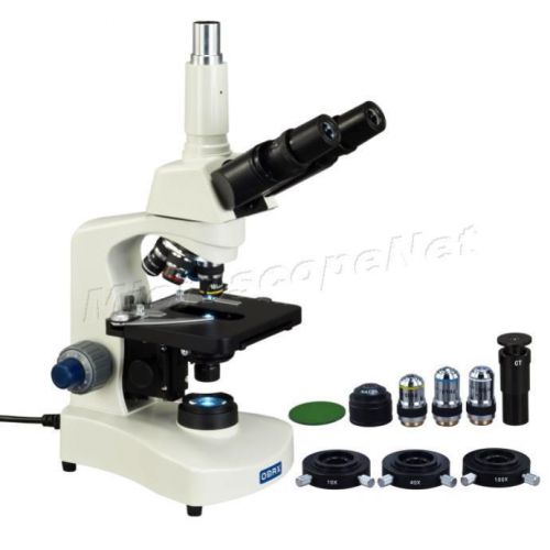 Trinocular compound reversed led microscope+phase contrast condenser+objectives for sale