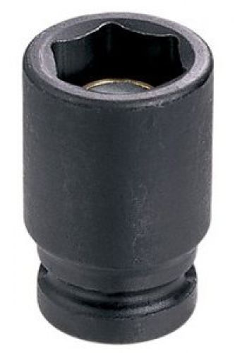 Grey pneumatic corp 1/4&#034; drive x 15mm magnetic standard for sale